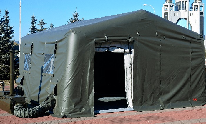 Производство и продажа надувных пневмокаркасных палаток МЧС в Бериславе и по России